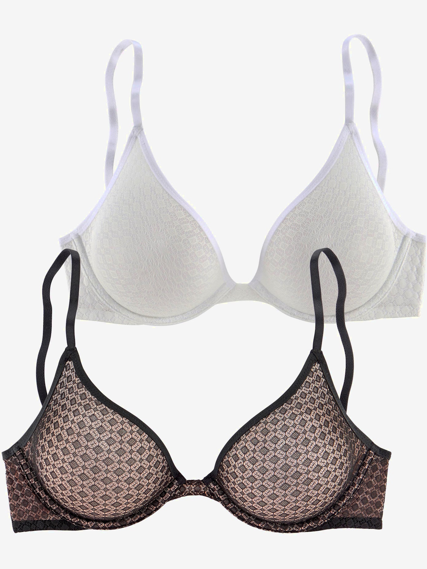 Soutien-gorge spécial t-shirt soutien-gorge à armatures tendance, encolure profonde, bonnets préformés sans couture
