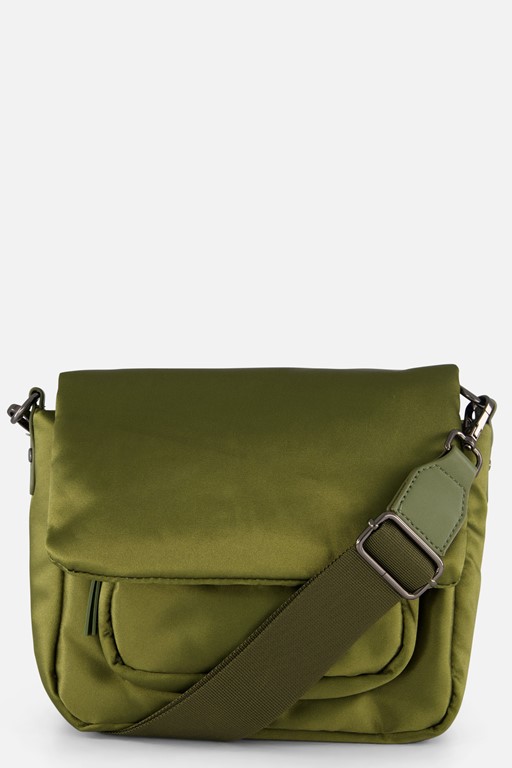 Hvisk Cayman Pocket Puffer Shiny Tas groen