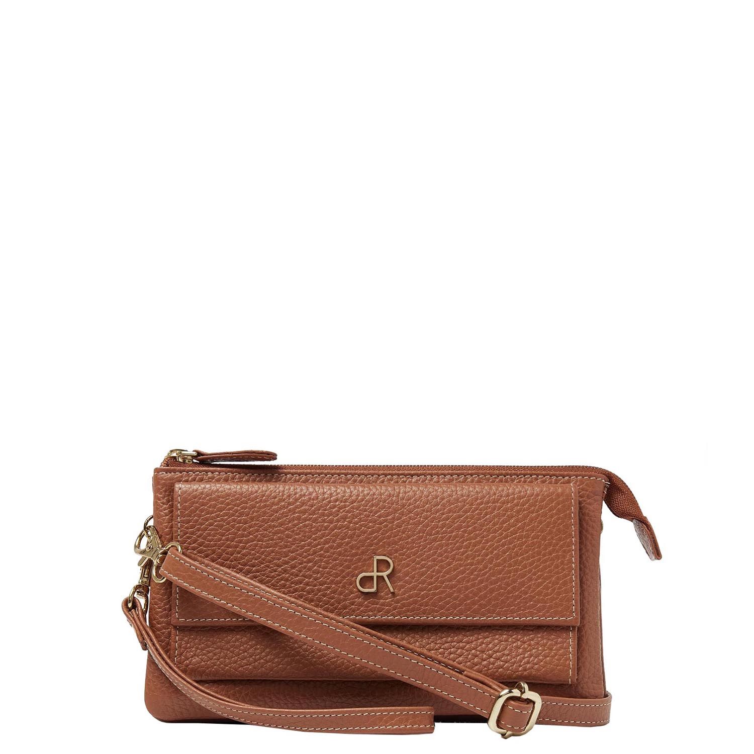 dR Amsterdam Momentum Shoulderbag / Clutch mocha