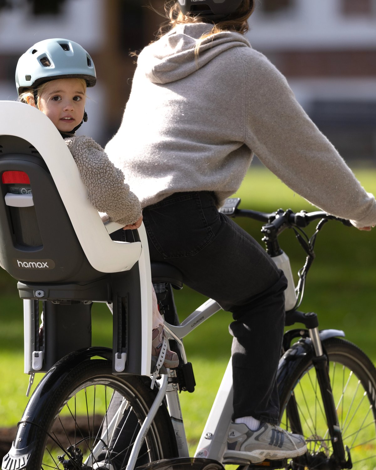 Caress Sykkelsete – Montert på Ramme | Hamax Caress Child Bike Seat, Frame Mounted