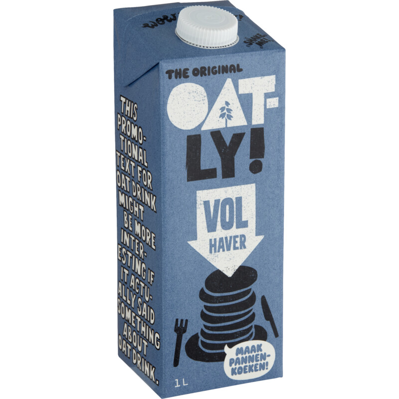 Oatly! Haverdrank vol