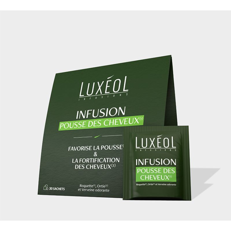 Infusion Pousse des cheveux Luxéol 30 sachets