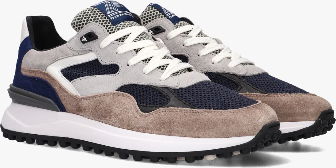 FLORIS VAN BOMMEL blauwe floris van bommel lage sneakers sfm-10159