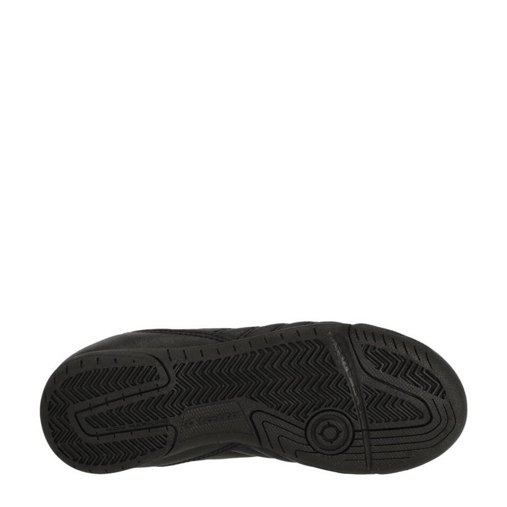 Lotto Milano 700 ID JRjunior zaalvoerbalschoenen zwart/felgroen