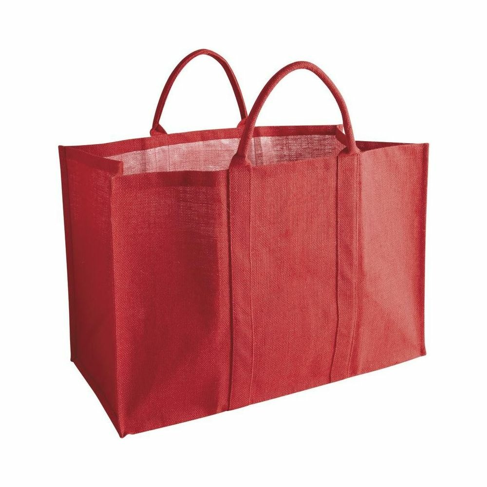 Sac à bûches en jute