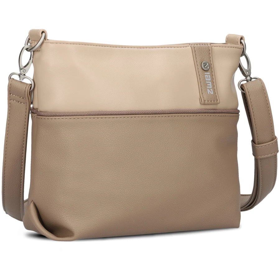 zwei Jana J8 - Schultertasche 27 cm hazel