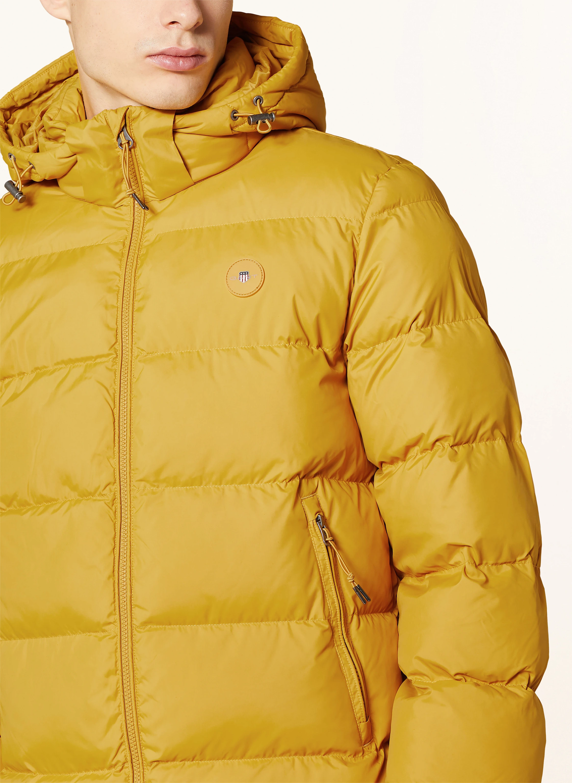 GANT Steppjacke ACTIVE CLOUD mit abnehmbarer Kapuze