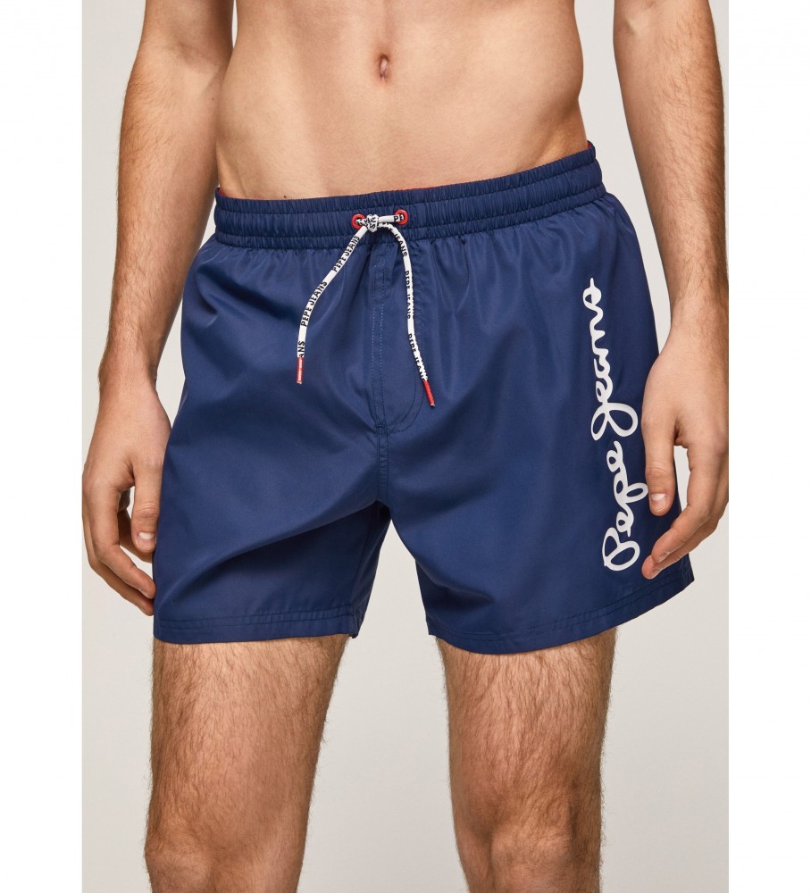 Calção de banho Pepe Jeans Finnick bermuda azul marinho