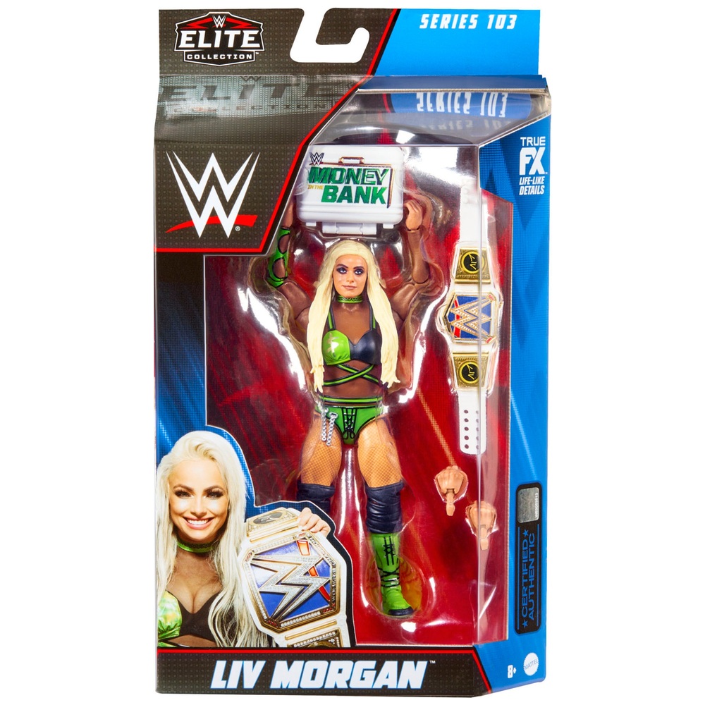WWE Elite Series 103 Liv Morgan Actionfigur
