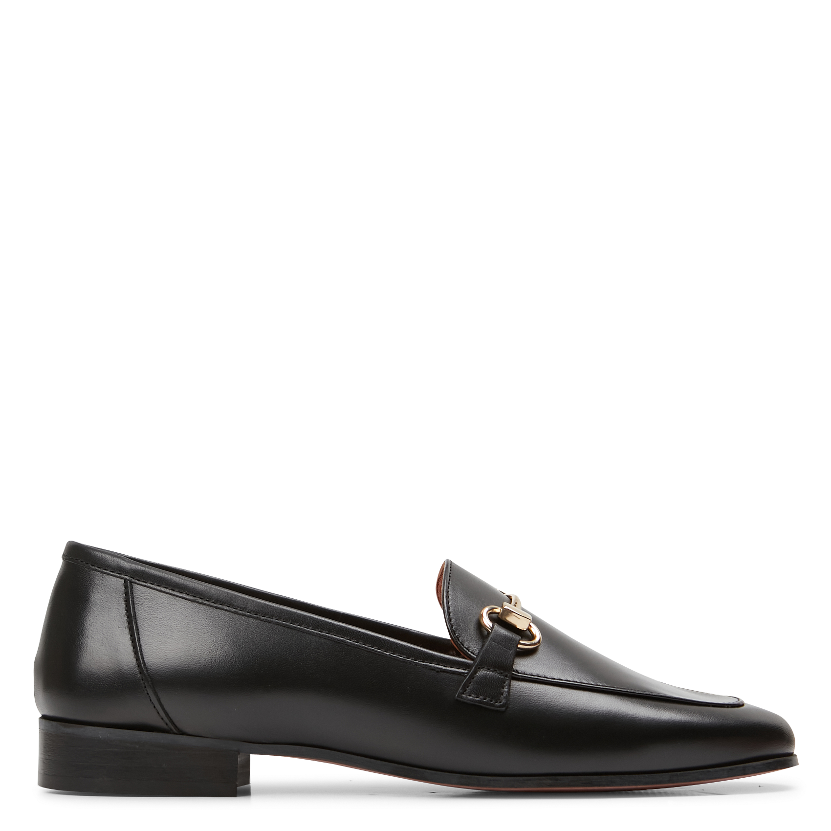 CLEMENCE - Mocassins en cuir lisse | Noir
