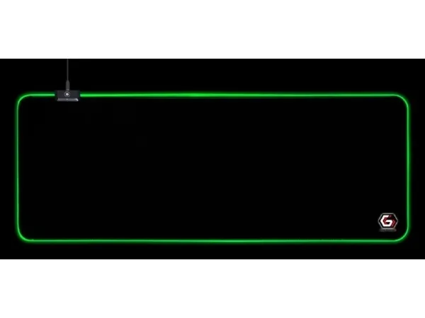Gembird MP-GAMELED-L Gaming musemåtte med LED lyseffekt, størrelse L (30cm x 80cm)