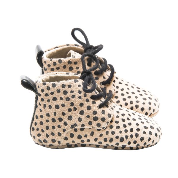Mavies Classic Babyschoentjes Speckle Sand Mt. XS