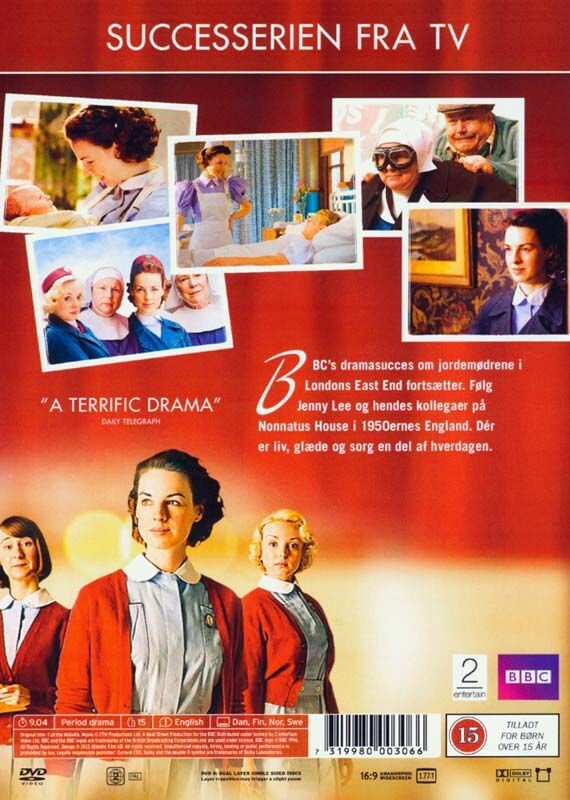 Jordemoderen / Call The Midwife - Sæson 2 - DVD