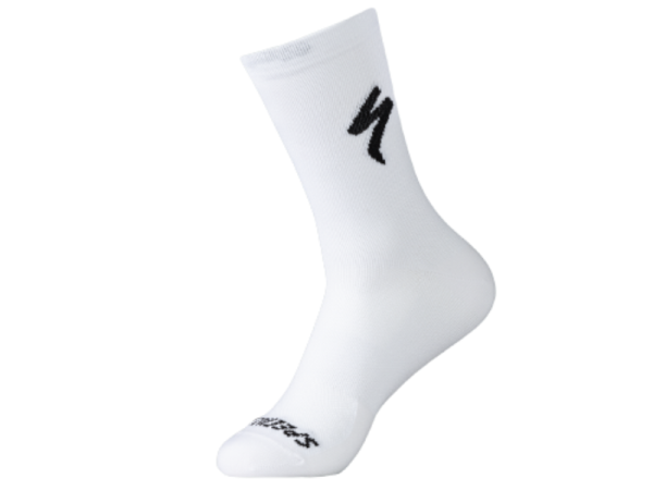 Specialized Soft Air Road Tall Strømper, White/Black