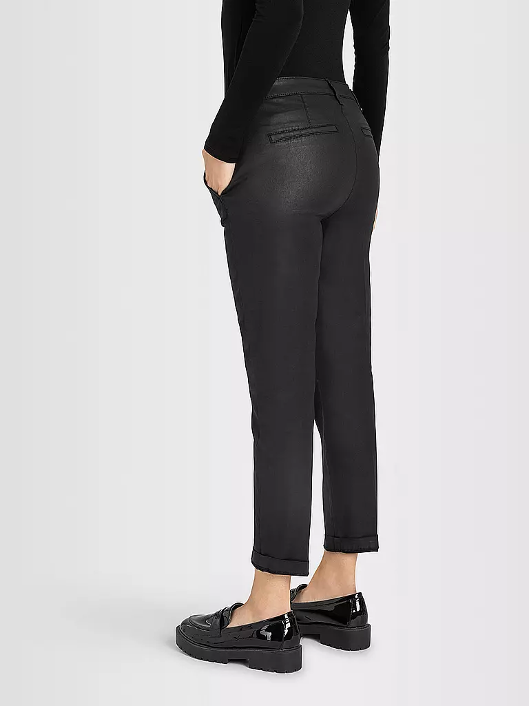 MAC Chino Slim Fit 7/8 schwarz