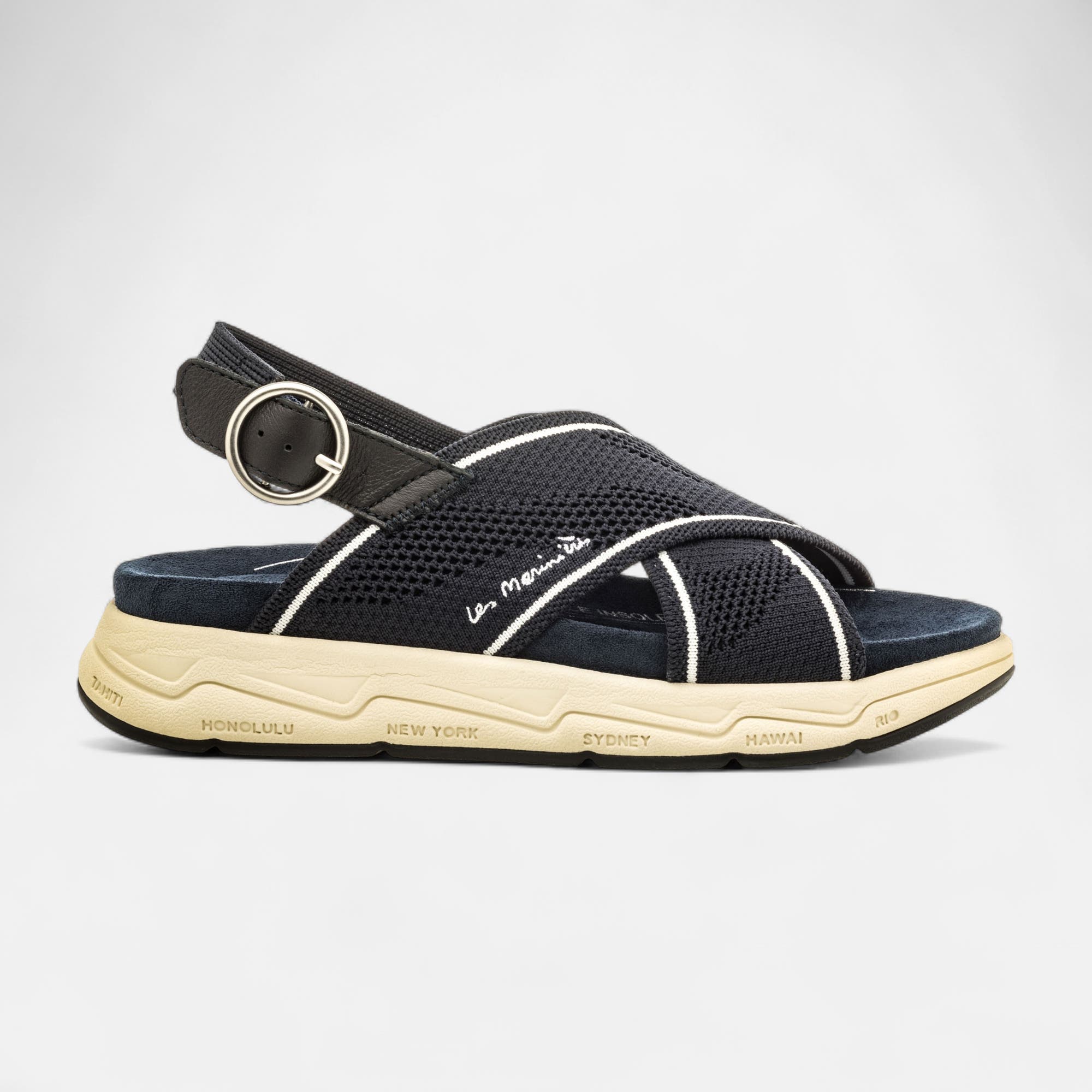 Sandales Femme bleu marine