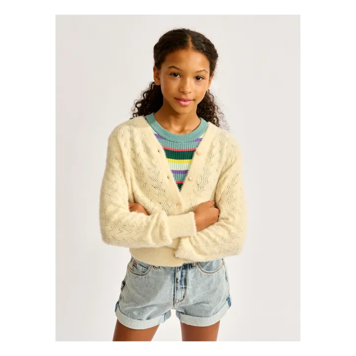 Bellerose Gilet Golz | Ecru