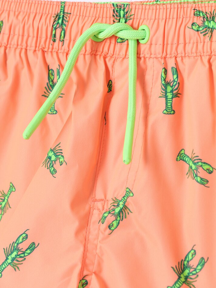 Maiô estampado - Laranja