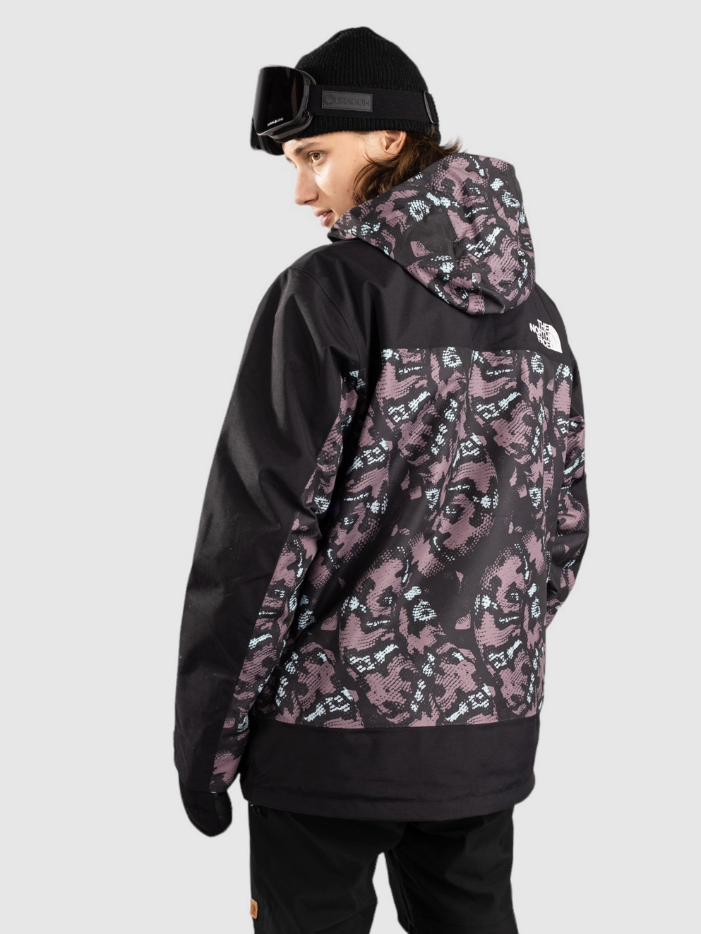 THE NORTH FACE Driftview Anorak fawn grey snake charmer
