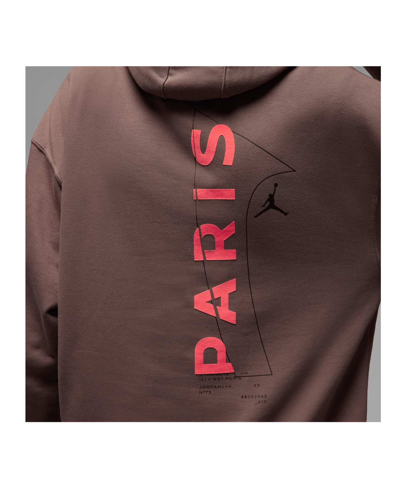 Jordan X PSG Hoody Braun F291