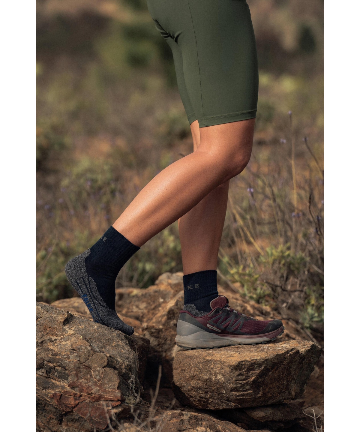 Falke TK2 Short Cool W's, Hiking Socks<br>Perfekt passform og demping til fjelltur