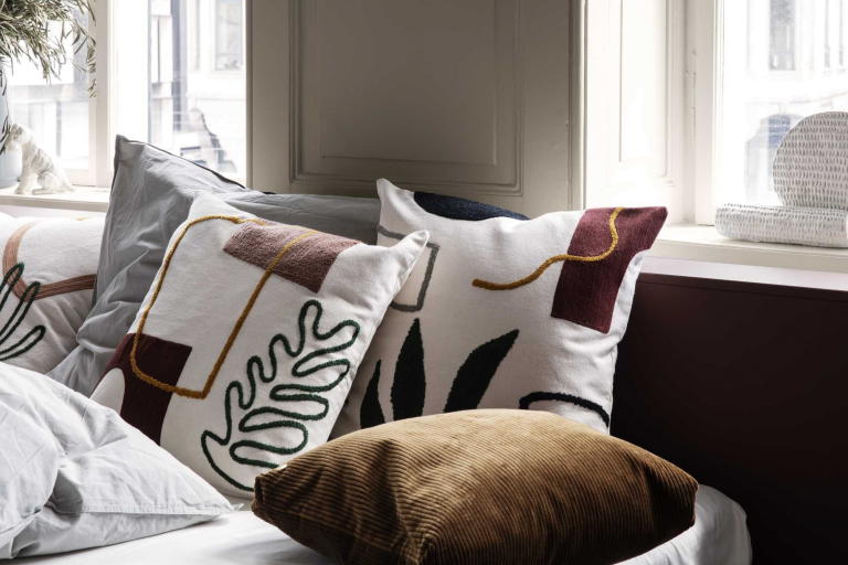 Ferm Living Mirage kussen cacti