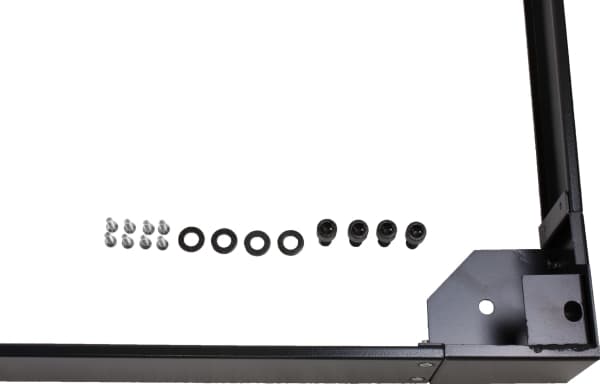 Rockstable RS19-PH8010, Rullehjulsplattform, Sort, SPCC, Stål, 48,3 cm (19