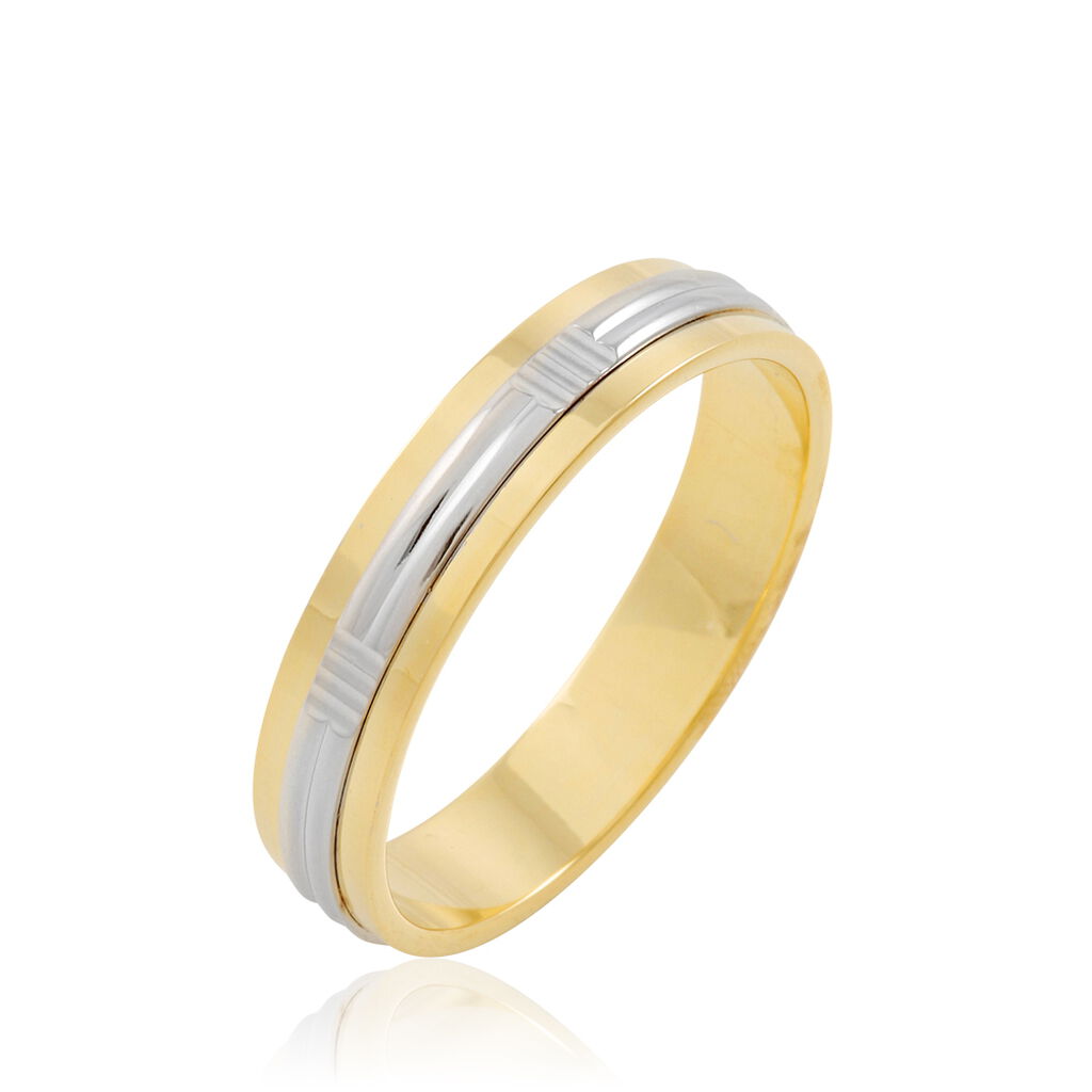 Alliance Sequana Ruban Plat Or Bicolore