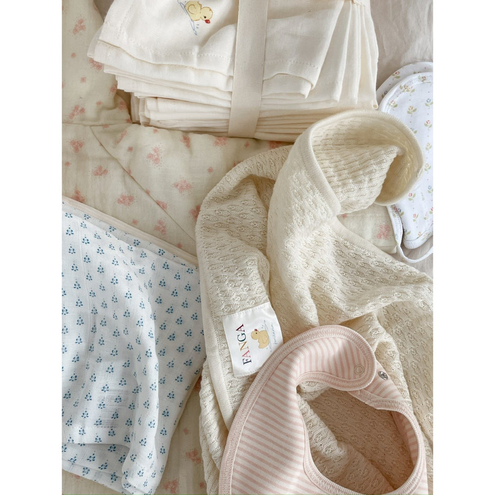 Køb Konges Sløjd Fanga Fontana Blush Mix Fio Stripe 2 Pak Hagesmække OCS