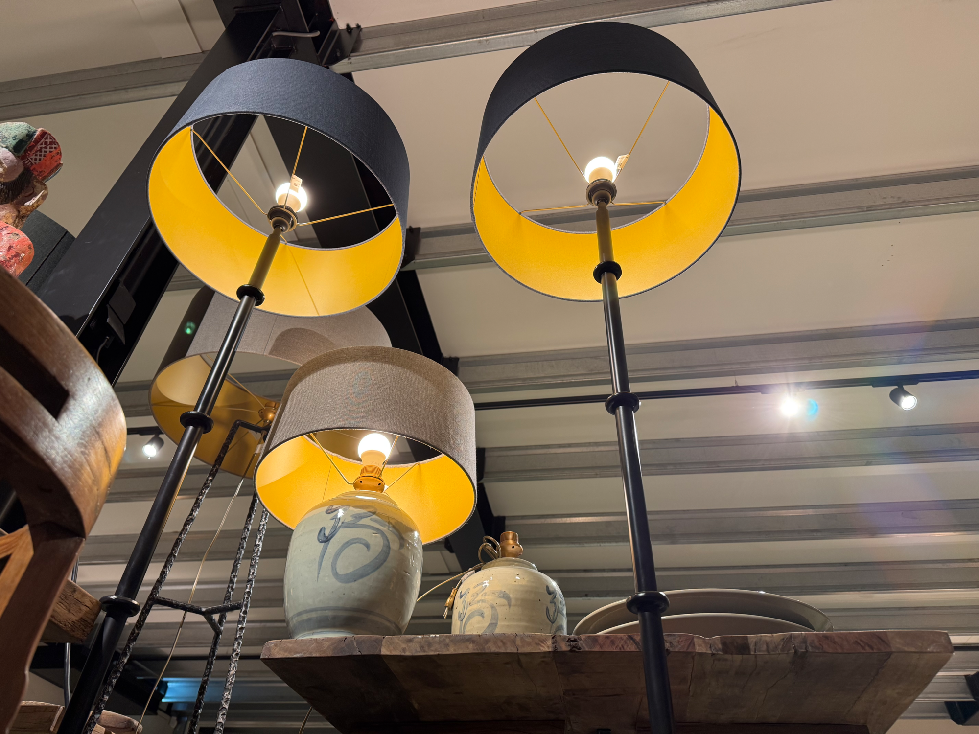 Lampvoet knobbel ijzer