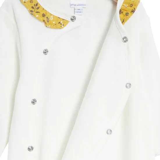 Golden Winter Pyjama en velours   Ecru Peluche        18 mois   de               P'tit bisou