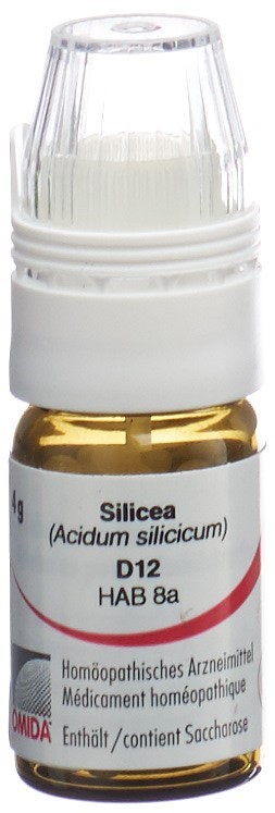 Omida Silicea 12 D<br>4 g, Globuli, mit Dosierhilfe