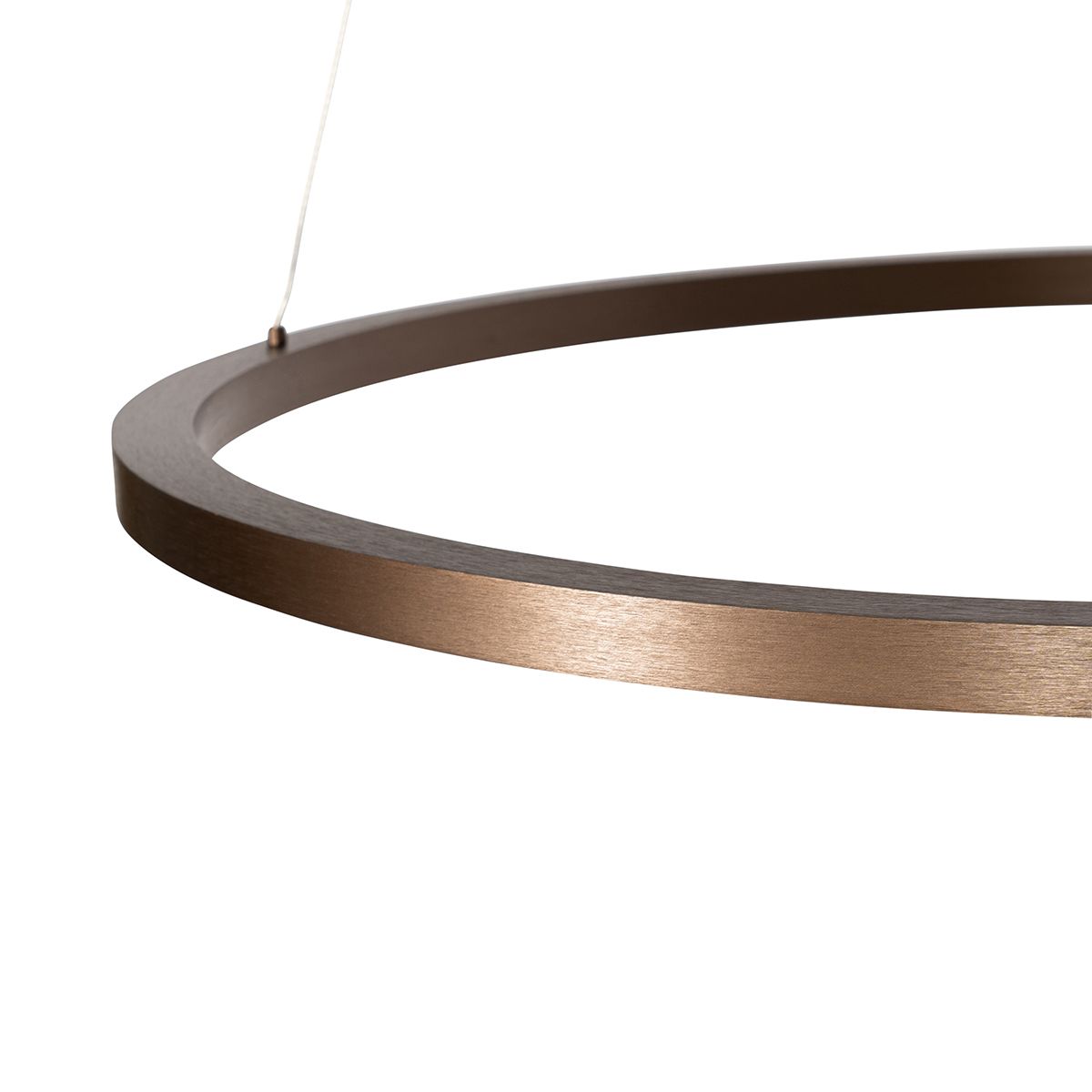 Hanglamp brons 80 cm incl. LED 3-staps dimbaar - Girello