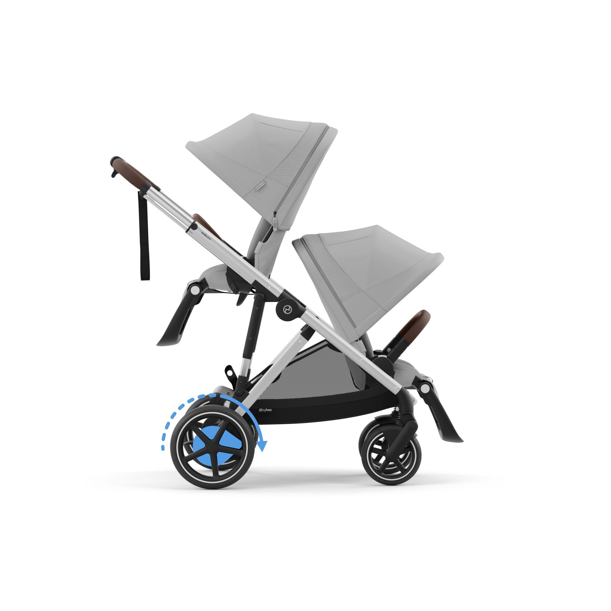 e-Gazelle S Stone Grey (Silver Frame)