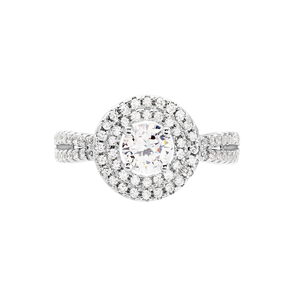 Bague Marie-felix Argent Blanc Oxyde De Zirconium