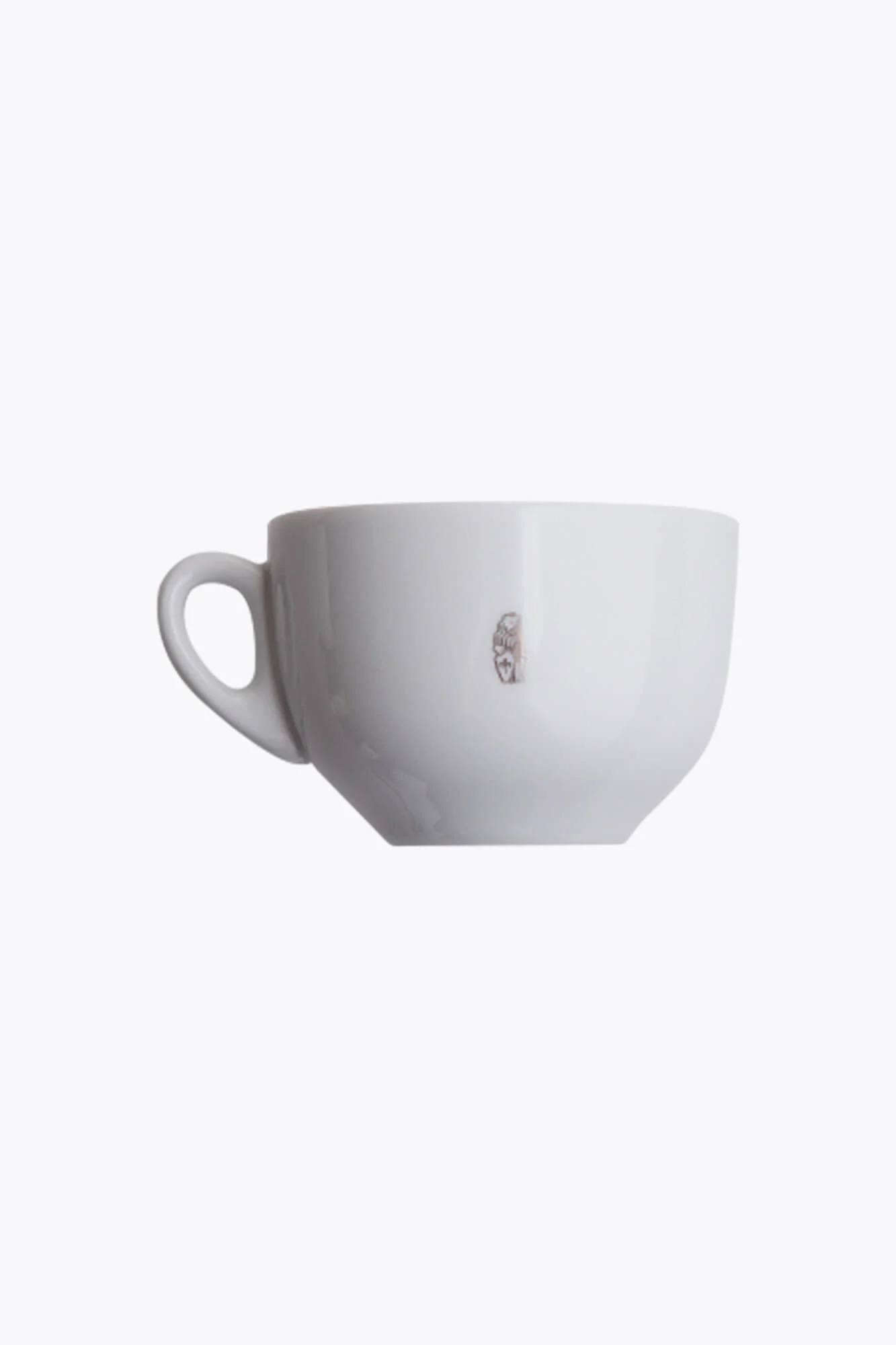 La Marzocco linea Cappuccinotasse Schwarz mit Untertasse