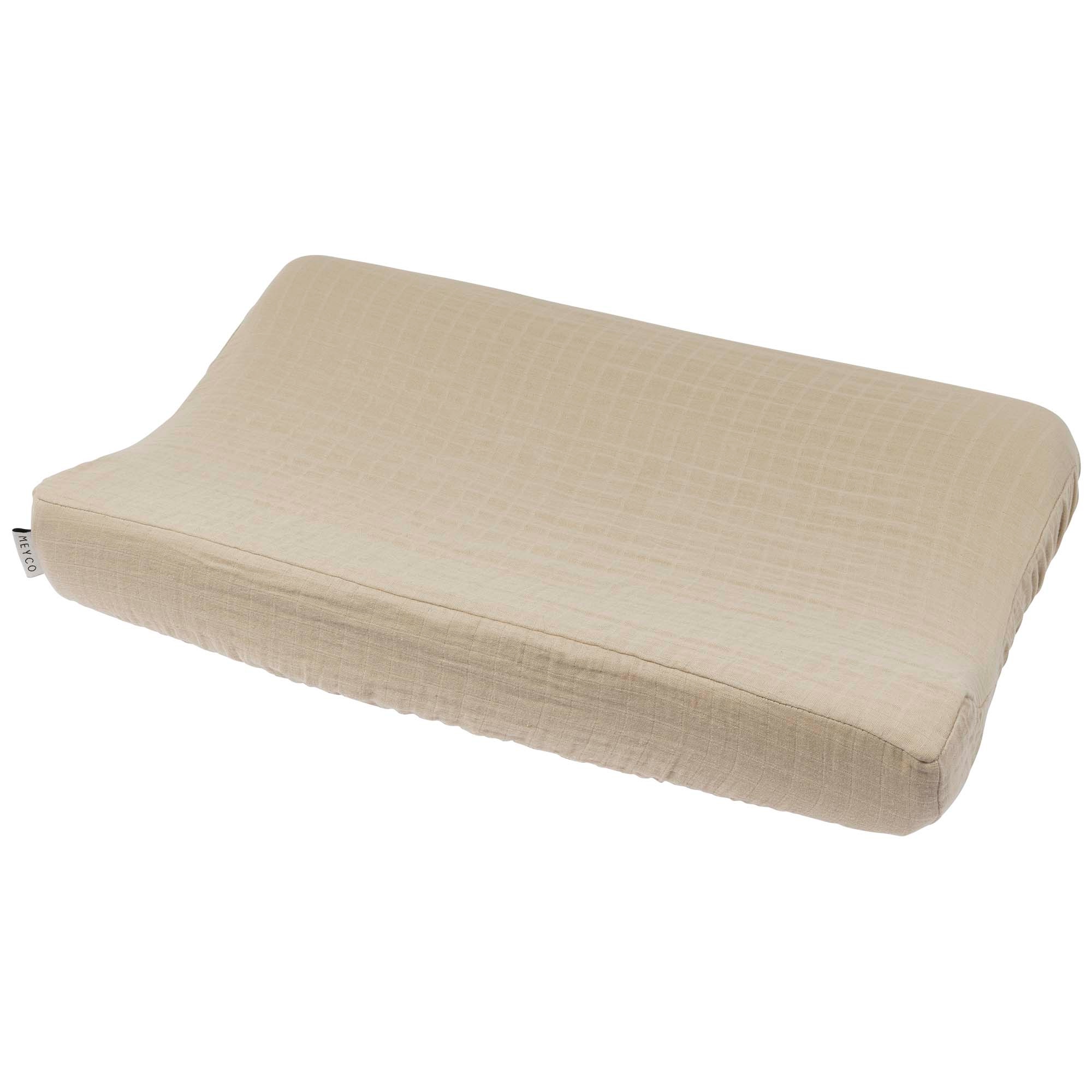 Meyco aankleedkussenhoes hydrofiel beige
