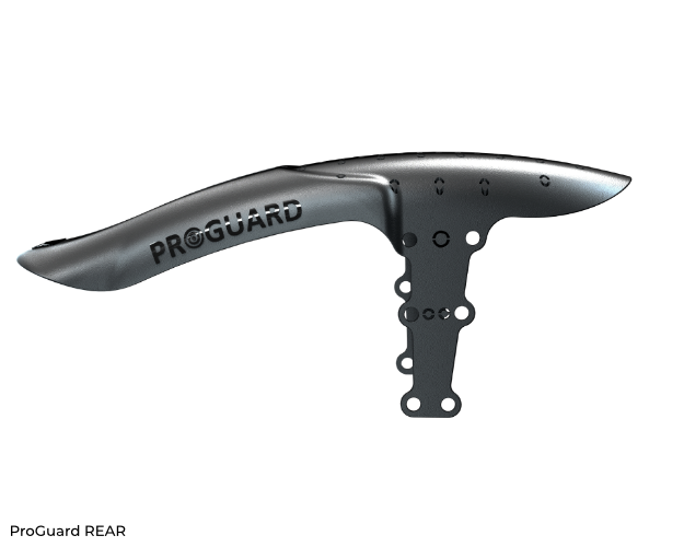 RRP ProGuard Rear Strips montering Sort