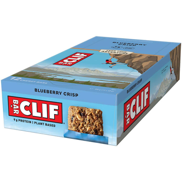 Barres énergétiques CLIF BAR BLUEBERRY CRISP PACK UNICOLORE