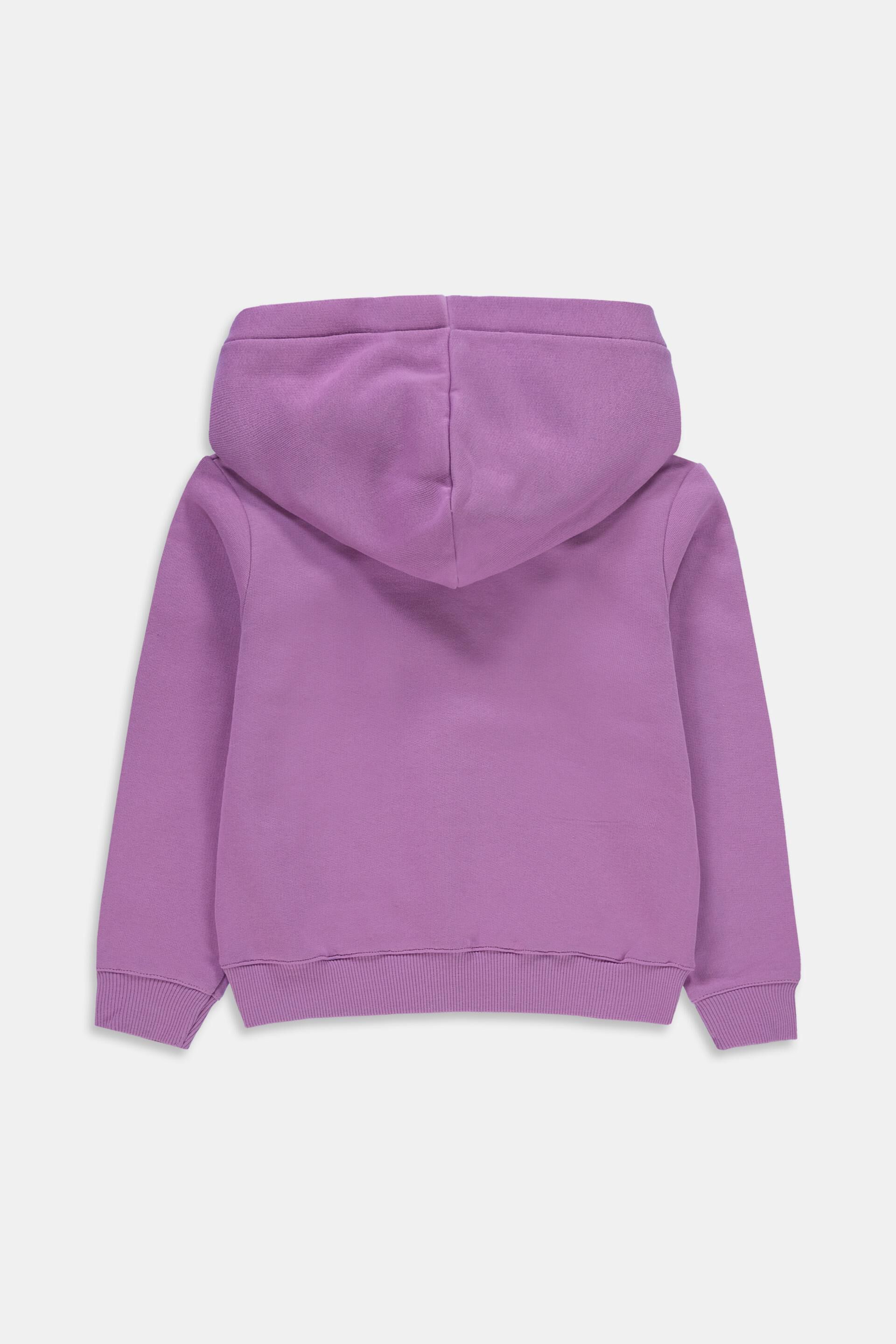 Sweat à capuche orné d’un imprimé étoile holographique