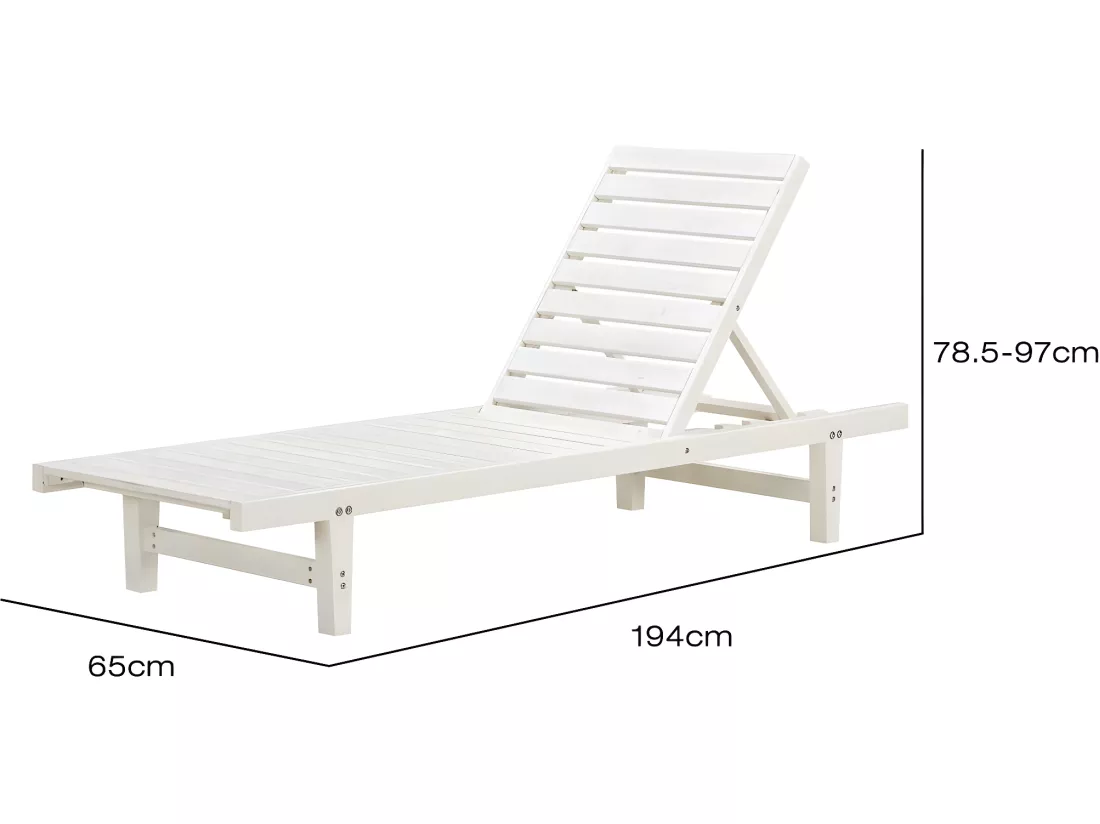 Bain de Soleil en bois 