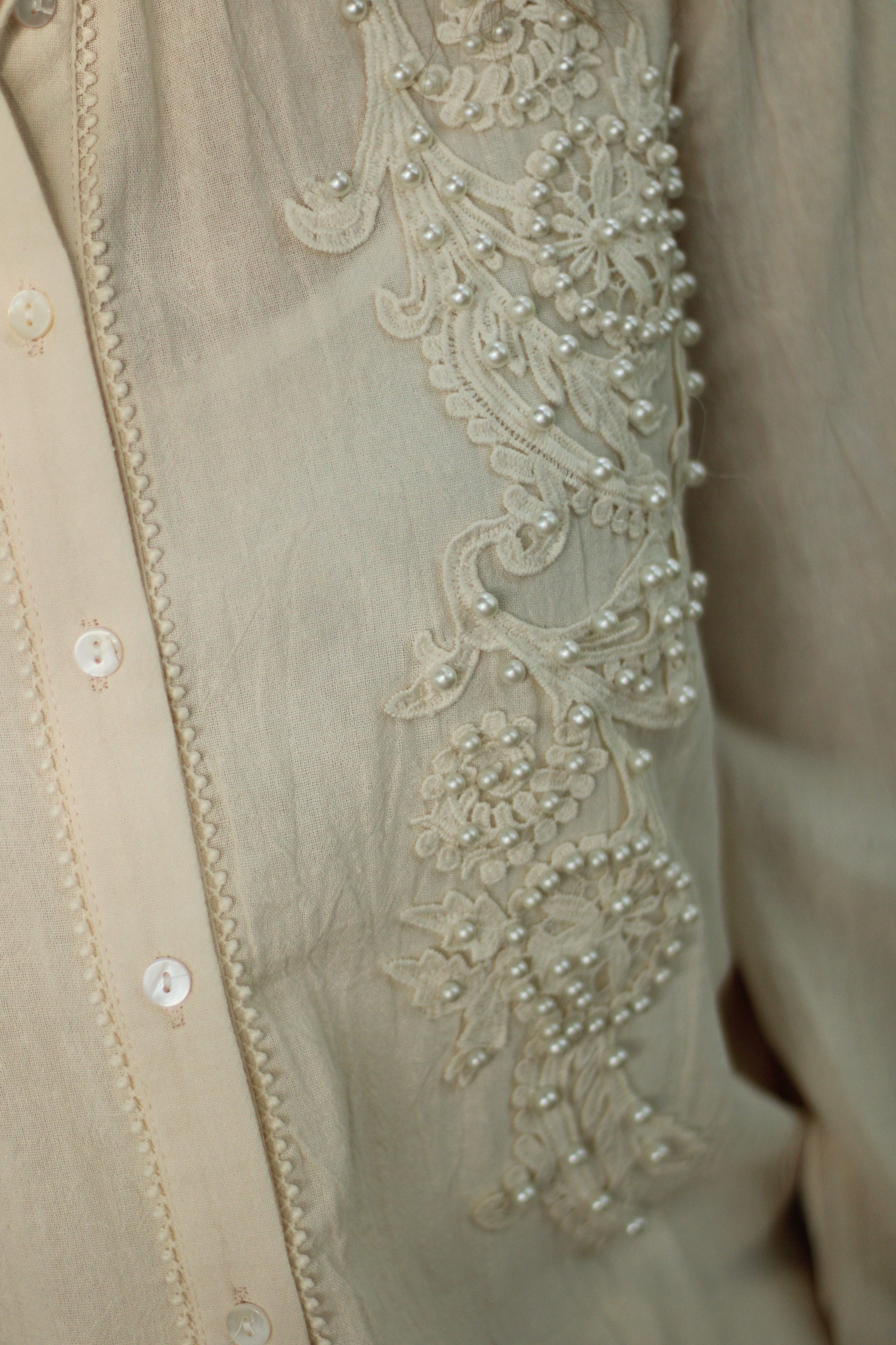 C&S The Label - Linsey Blouse - Cream