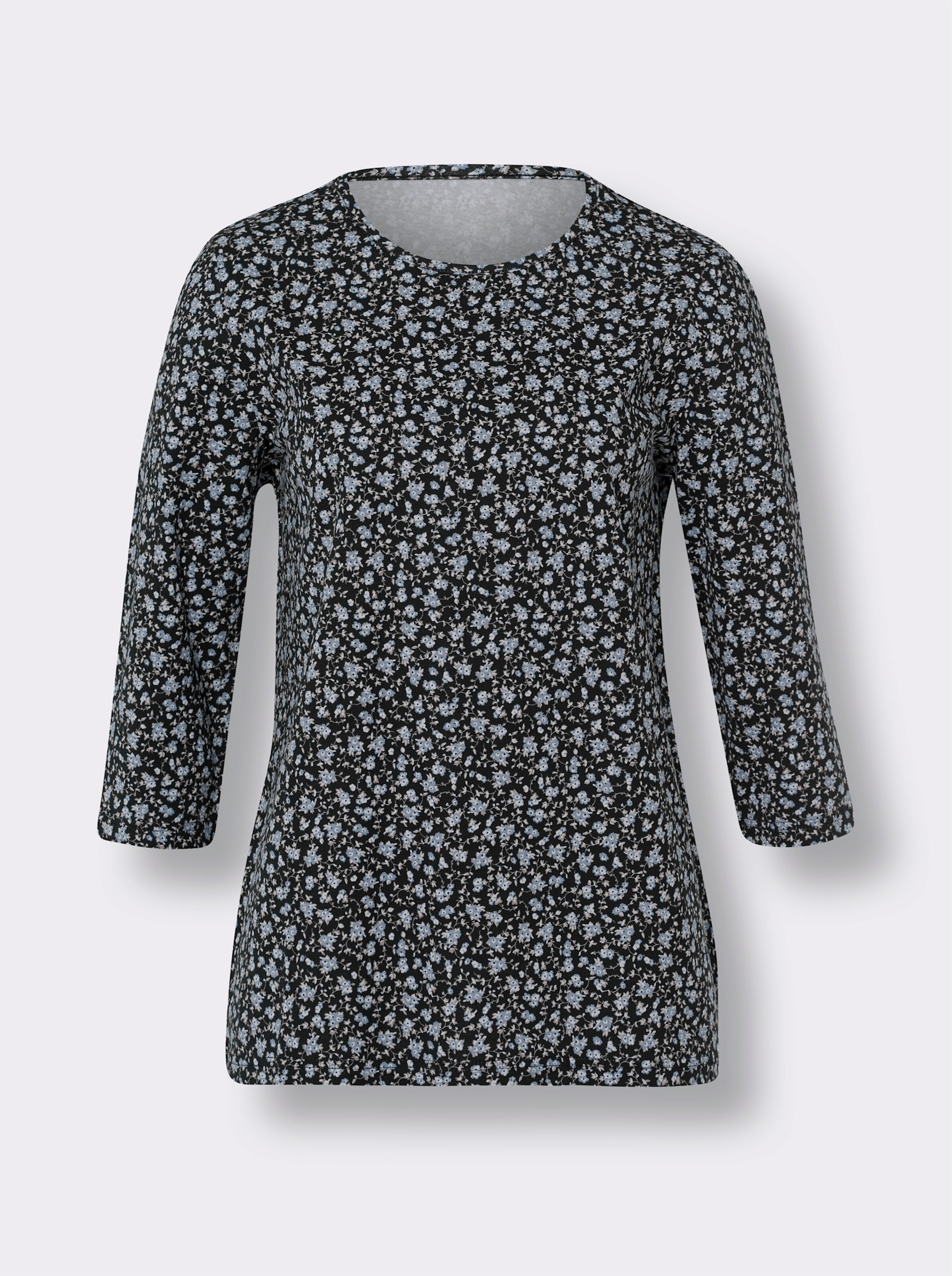 34-Arm-Shirt im Doppelpack