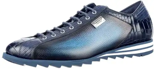 2817 Harris blauw - maat 13 veterschoen blauw - maat 13 Calandschoen