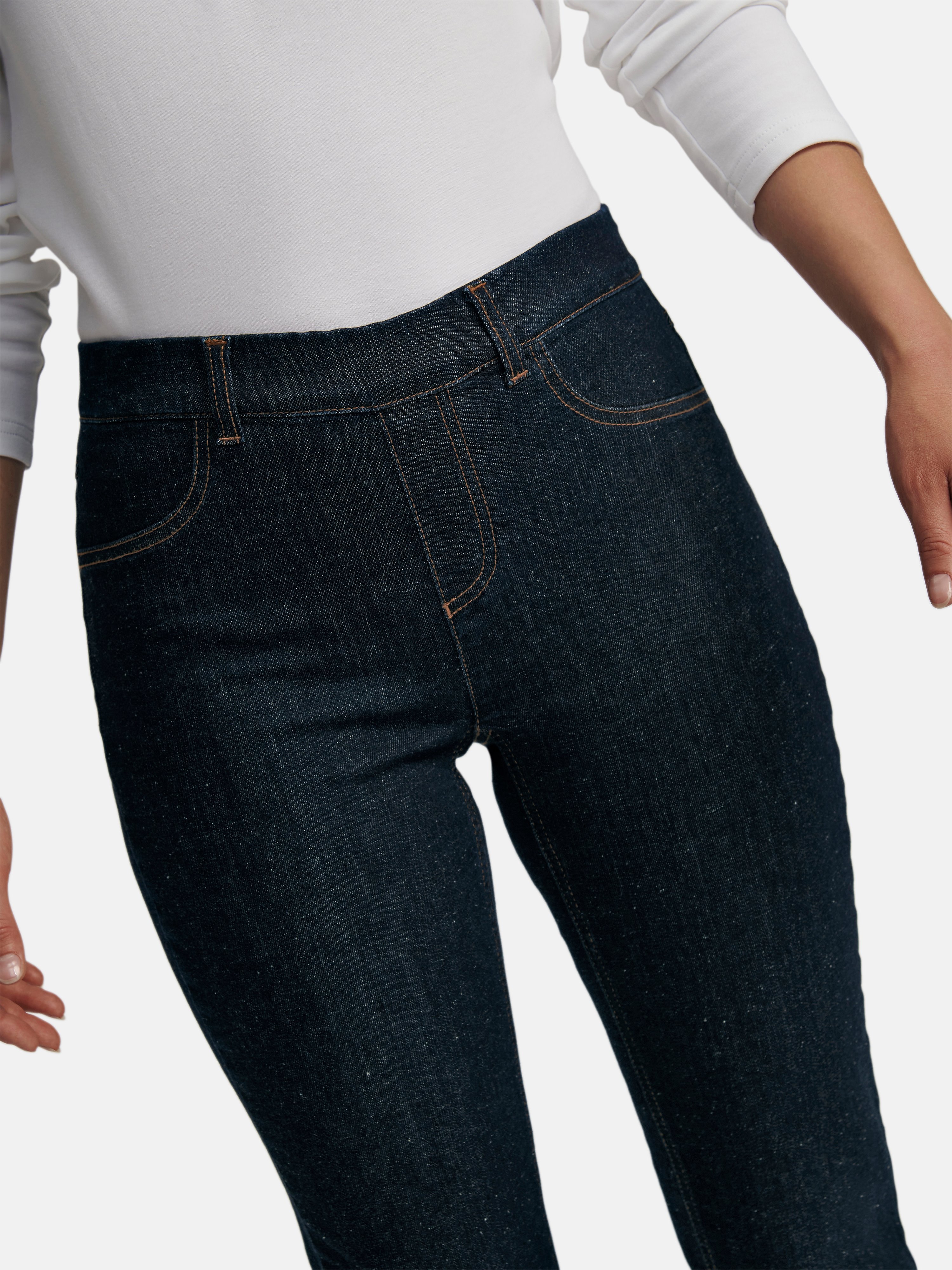 Schlupf-Jeans