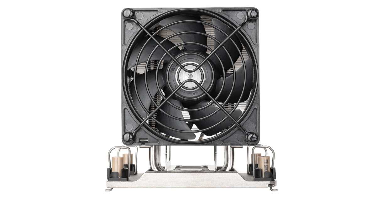 SilverStoneSST-XE04-4677VB CPU-koeler  (Zwart, 4-pins PWM fan-connector)