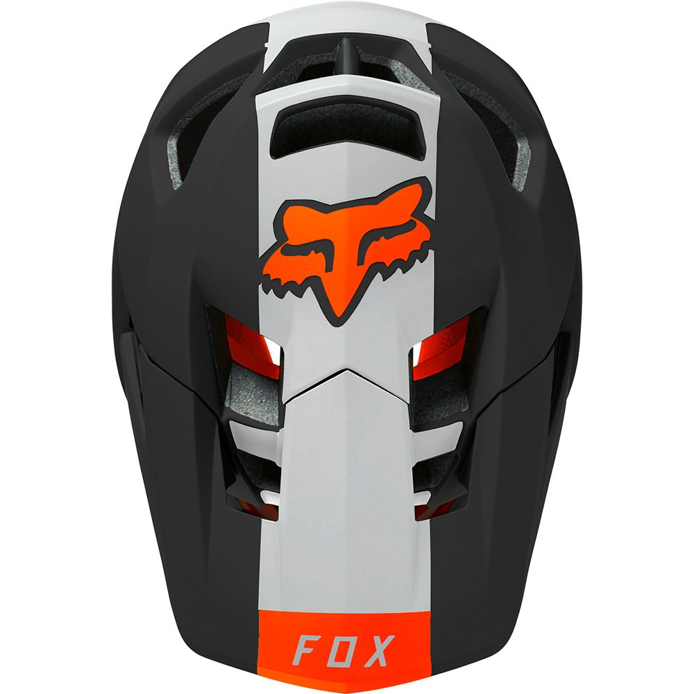 FOX Proframe Blocked Fullface Helm mattschwarz