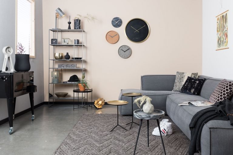 Zuiver Cupid Marble bijzettafel White 43
