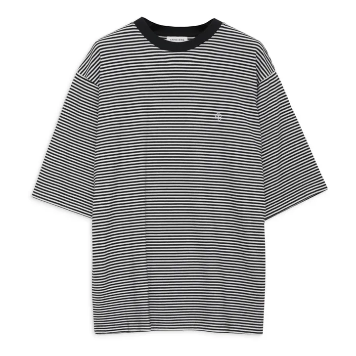 Anine Bing T-shirt Bo Coton Bio | Noir