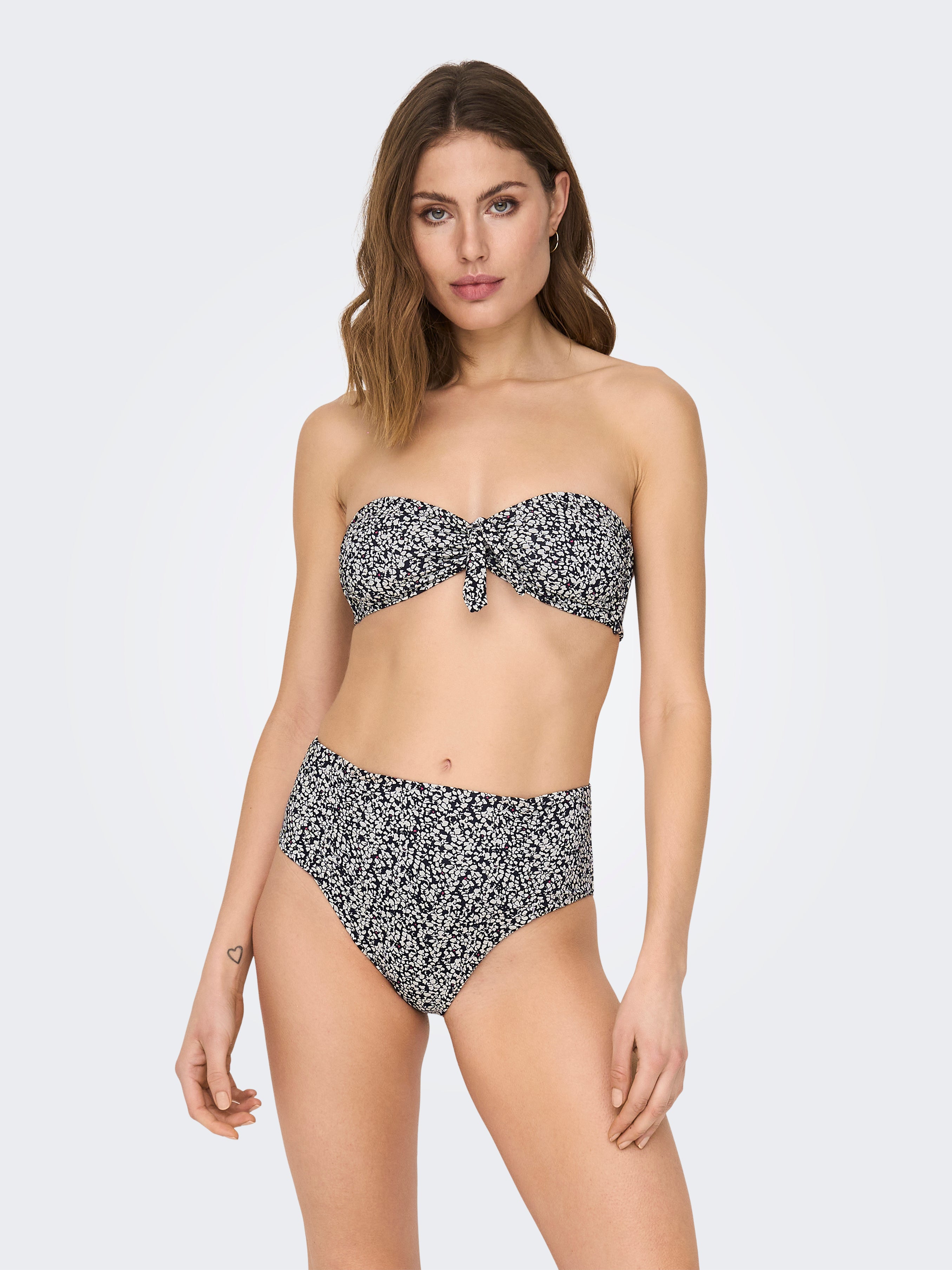 ONLELLA Bikini-Oberteil Black
